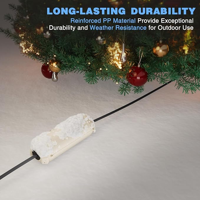 Flemoon Outdoor Extension Cord Cover Waterproof, Weatherproof Electrical - Image 7
