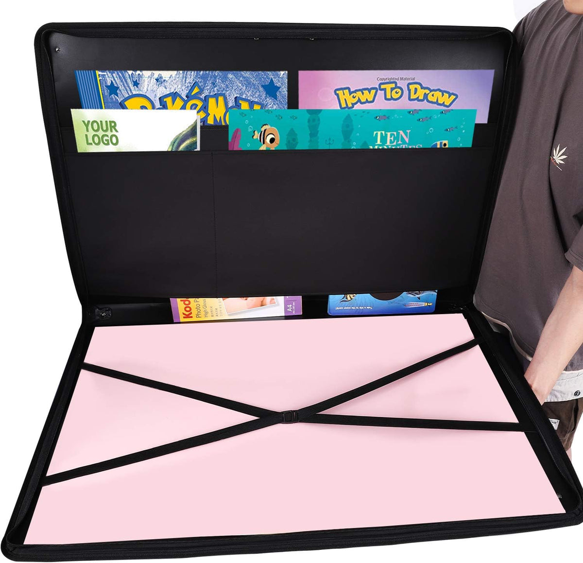 professional art portfolio case - 24 x 36 shown in use