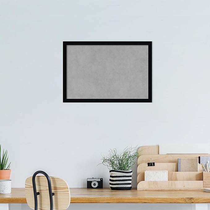 Amanti Art Black Framed Magnetic Board 13x19 Small Vision Board - Image 6