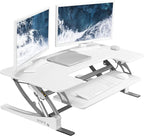 VIVO 42 inch Height Adjustable Stand Up Desk Converter, V Series, Quick Sit to by VIVO