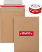 Neehows 100 Pack 5x6.9" Rigid Mailers Cardboard Envelopes, 400GSM Kraft Photo by NeatHouse