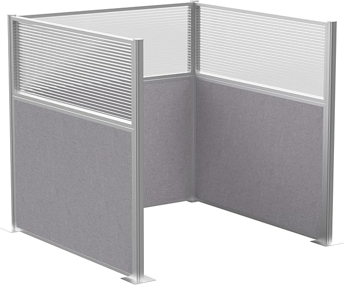 Versare Hush Panel Cubicle Kit | Workstation Partition Walls | Sound Dampening by VERSARE