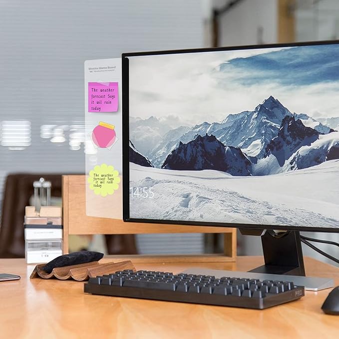 Office Desk Accessories 2pcs Multifunction Computer Monitor Memo Board - Image 7