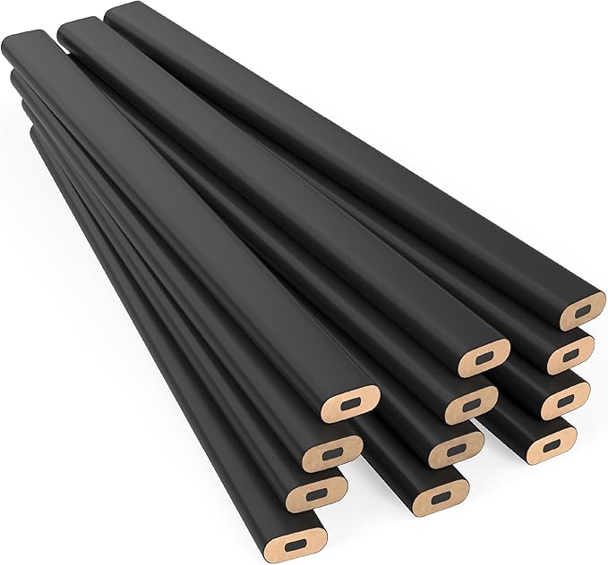 GRAPHITE Hard Lead Carpenter Pencils Bulk by GRAPHITE