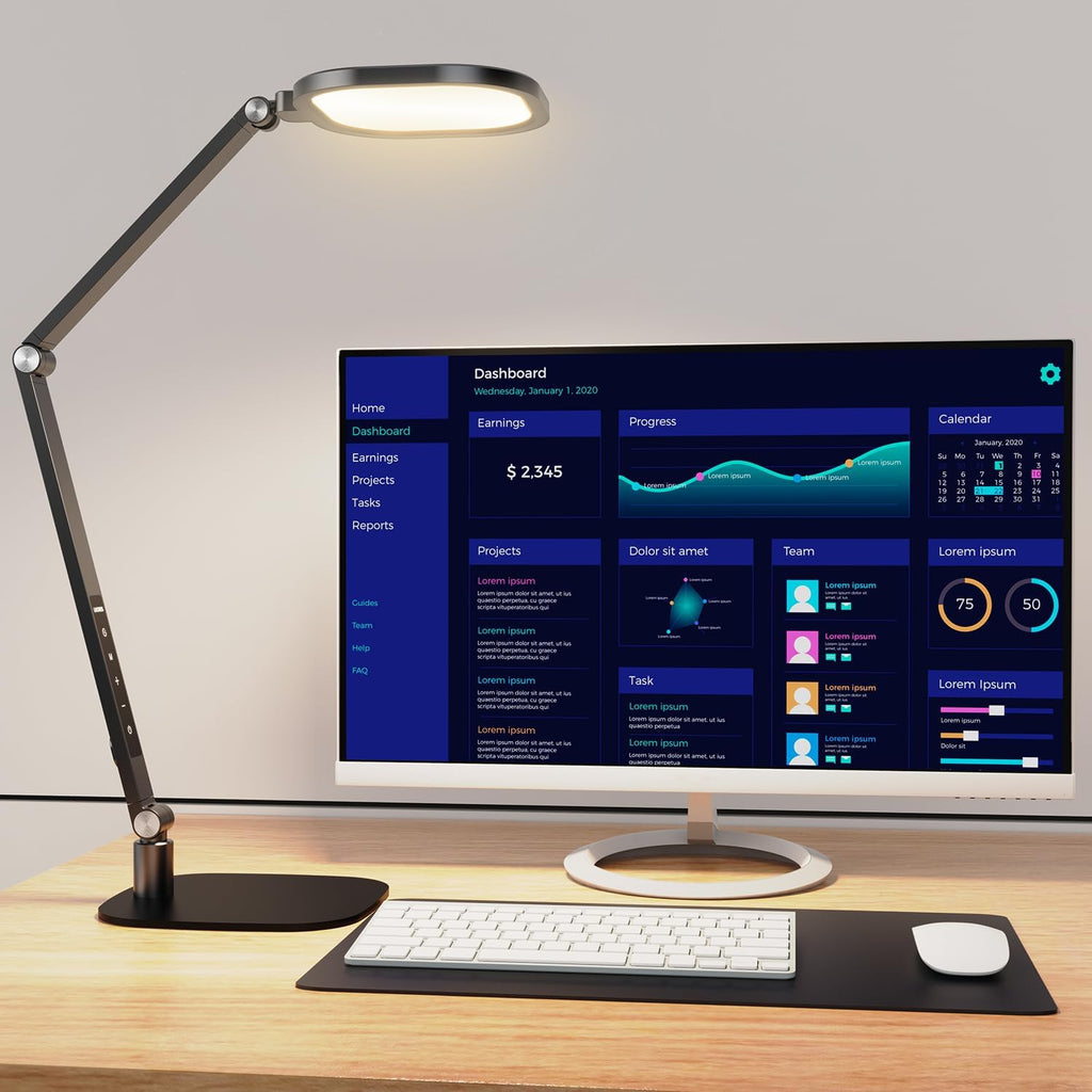 litones led desk lamp for home office, soft, main product view