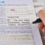 BAYTORY 700 Sheets Transparent Sticky Notes - Image 5