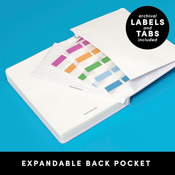 PAPERAGE Lined Journal Notebook, 252 Pages, Medium 5.6 in x 8 in - Image 5