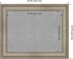 Amanti Art Silver Framed Magnetic Board 23x29 Medium Vision Board - Image 4