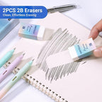 WRITECH Up Mechanical Pencil Set: 6ct Gradient Barrel 0.7mm Mechanical Pencils - Image 3
