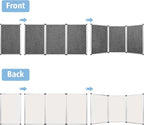 Nisorpa 3+1 Panel Trade Show Presentation Board 70.8 x 35.4 in Desktop Tri Fold - Image 7
