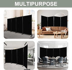 Room Divider 6FT 4 Panel Privacy Screen, Portable Room Partitions and Dividers - Image 7