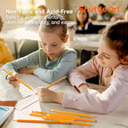 Shuttle Art Wood-Cased #2 HB Pencils, 600 Pack Sharpened Yellow Pencils - Image 4