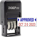 ZIGEL D50 Date Stamp with Phrase by ZIGEL
