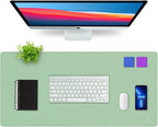 K KNODEL Desk Mat, Dual-Sided Office Desk Pad, Waterproof Desk Mat by K+KNODEL