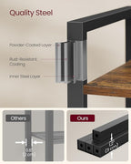 VASAGLE 6-Tier Bookshelf, Bookcase - Image 6
