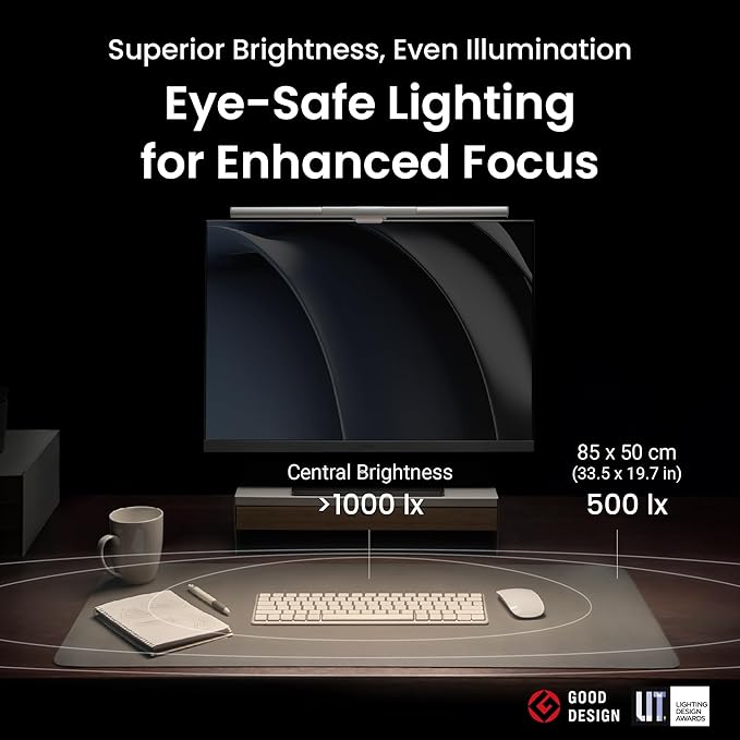 BenQ ScreenBar Pro LED Monitor Light Bar - Image 3