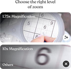 Brightech LightView Pro Flex 2 in 1 Magnifying Desk Lamp, 1.75x Light Magnifier - Image 7