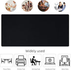 KINGFOM Desk Pad Office Desktop Protecter, PU Leather Desk Mat Blotters - Image 3
