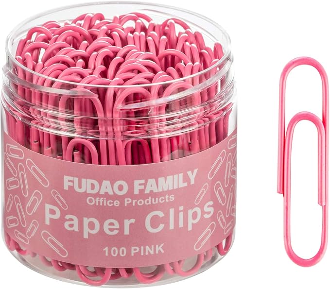 Jumbo Paper Clips, 2 Inch Large Paper Clip by FUDAOFAMILY