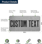 Custom Sign, Custom Street Sign, 11 Font Colors, 13 Font Styles, 4 Hole Options - Image 6