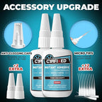 Thin Super Glue 113.6 Gram, All Purpose Clear Liquid CA Glue Repair Wood - Image 3