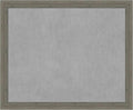 Amanti Art Grey Framed Magnetic Board 37x45 X-Large Vision Board by AmantiArt