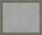 Amanti Art Grey Framed Magnetic Board 37x45 X-Large Vision Board by AmantiArt
