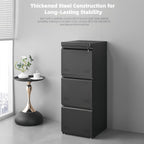 approgreent vertical 4 drawer file cabient with lock, package contents