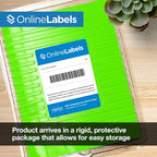 Neon Green Address Labels - Image 5