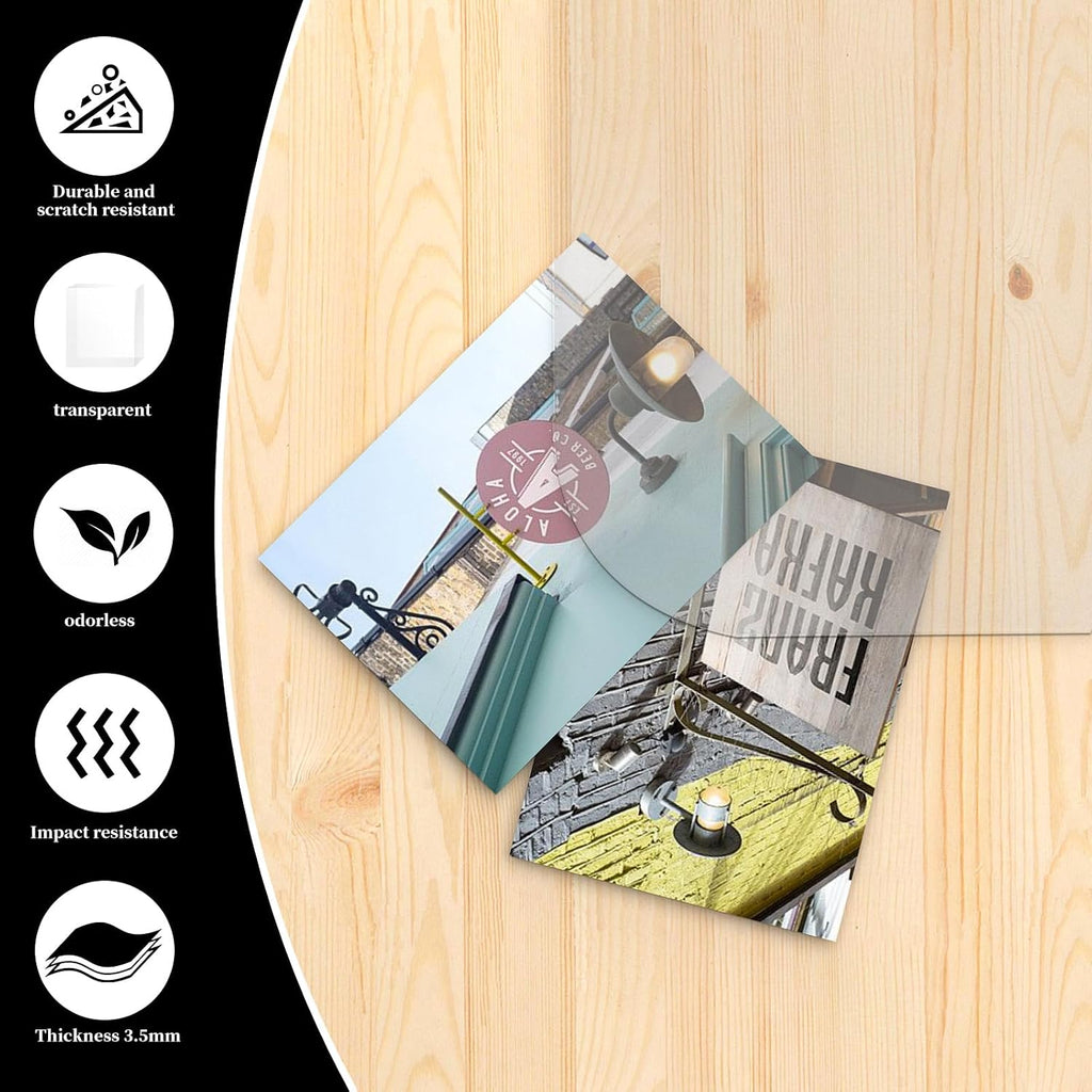 32"x48" Heavy Duty Clear Office Chair Mat for Carpet | Chair Mat Under Computer Desk Floor Mat Protector for Carpeted Floors, Can be Used on Carpet or Hard Floor