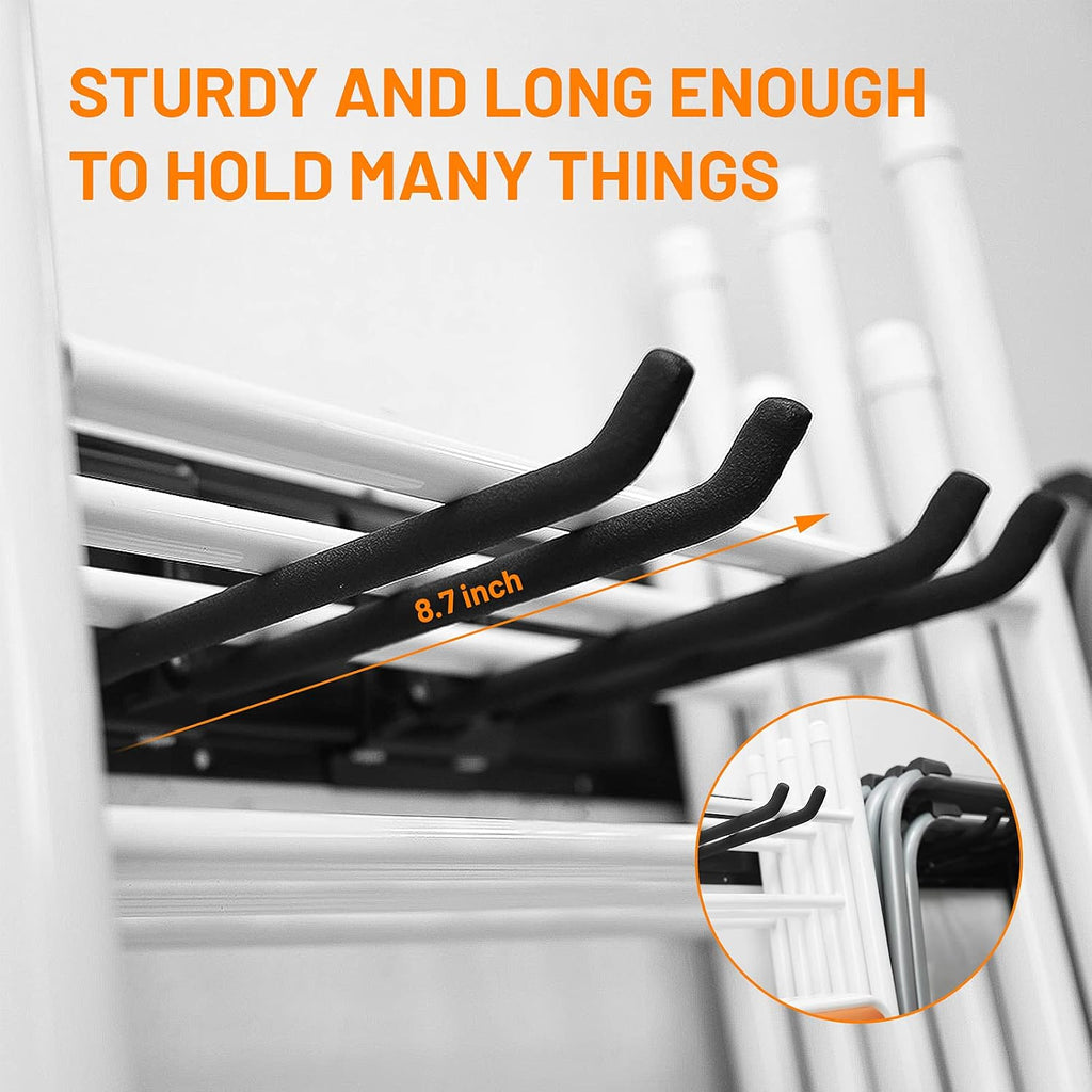 wallmaster garage storage organization wall mount folding chair, close-up detail