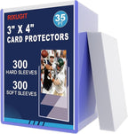600 Hard Plastic Trading Card Protector by Unknown