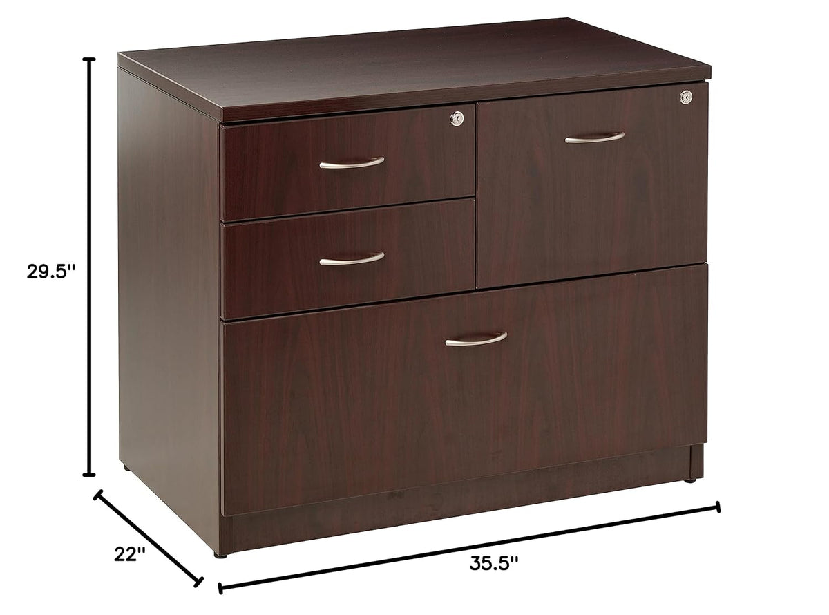 Lorell Essentials Lateral File