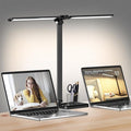 Dimmable LED Desk Lamp with USB Charging Port, 50 Lighting Modes Dual Swing Arm by CHARYJOD