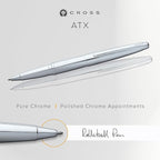 Cross ATX Refillable Rollerball Pen Presented in a Luxury Gift Box - Image 2