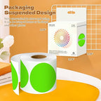 3 Inch Round Color Coding Labels - Image 3