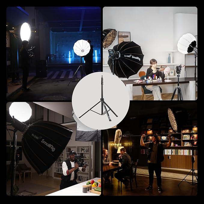 SMALLRIG RA-S200 Light Stand for Photography, 78.7" / 6.6ft / 200cm, Aluminum - Image 7