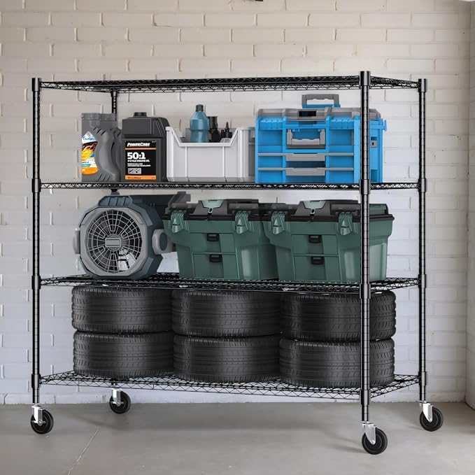 Himimi 4 Tier Wire Shelving - Image 5