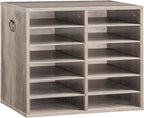 HOOBRO Literature Organizers, 12 Compartments Office Mailbox by HOOBRO