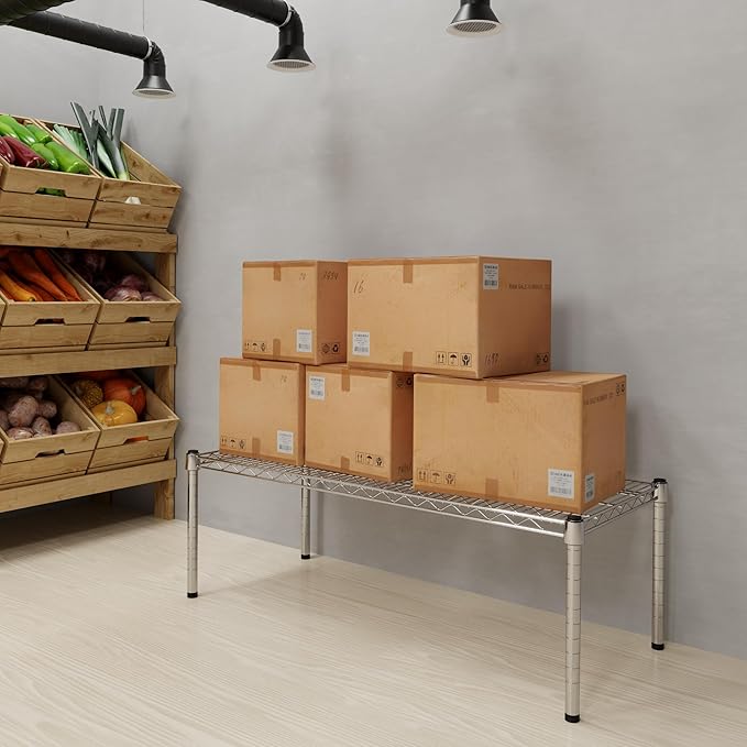 Regal Altair 18" Deep x 42" Wide x 14" Height Wire Shelving Kit | 1-Tier | NSF - Image 8