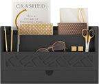 Bamboo Mail Organizer Countertop Desktop by Wisuce