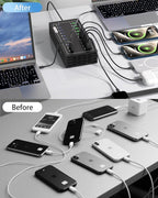 580W USB Charging Station, 20 Port Fast Charging Station - Image 5