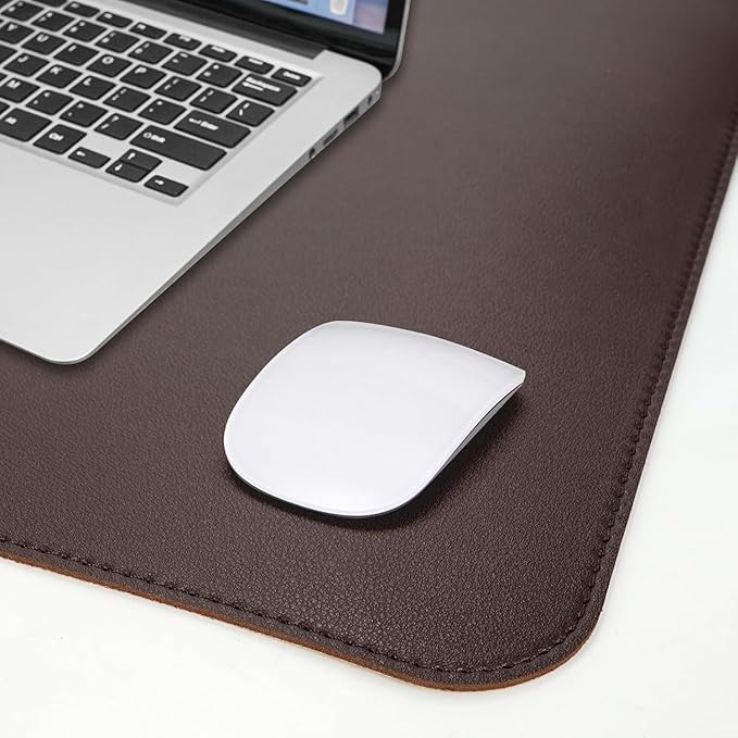 AFIING Leather Desk pad Protector, Large Non-Slip Office Desk Mat - Image 4