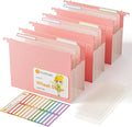 EcoStash Extra Capacity Hanging File Folders, 4.72" Reinforced Wheat Straw by EcoStash