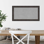 Amanti Art Black Framed Magnetic Board 15x27 Small Vision Board - Image 5