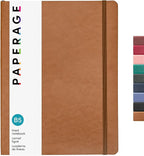 PAPERAGE Softcover Lined Journal Notebook, 176 Pages, Large B5 College Ruled by PAPERAGE