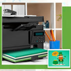 Sinmoe 100 Sheets 5 Shades Cardstock Paper 8.5 x 11 Inches 180gsm Solid Core - Image 6