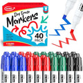 ANYUKE Low Odor Dry Erase Markers, Chisel Tip Whiteboard Markers Non-Toxic by ANYUKE