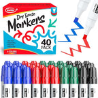 ANYUKE Low Odor Dry Erase Markers, Chisel Tip Whiteboard Markers Non-Toxic by ANYUKE