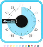 TWENTY5 SEVEN Countdown Timer 7.5 inch; 60 Minute 1 Hour Visual Timer – by TWENTY5SEVEN